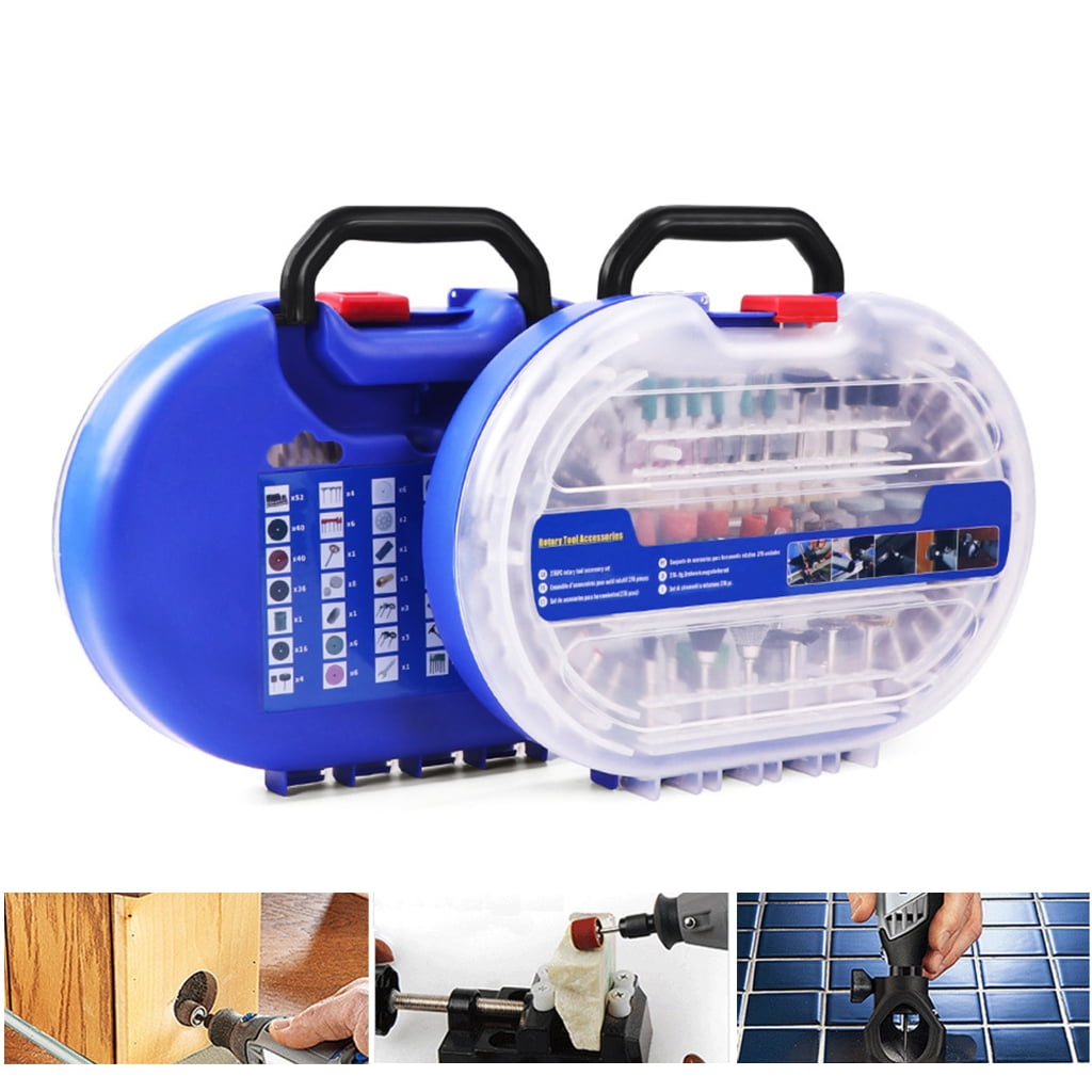 Zeiwohndc 276 Piece Rotary Tool Accessories Set Grinding Heads for Home and Workshop Use