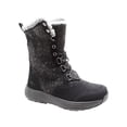 thumbnail image 2 of Women's Microfleece Lace Winter Boot Black, 2 of 5