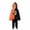 Multicolour, variant on CUSTG Child Suits Halloween Black Orange Cape And Pants For Boys Two Piece Outfit With Grinning Face Print Leisure Style Back To School Decorations Travel Outfit Sets