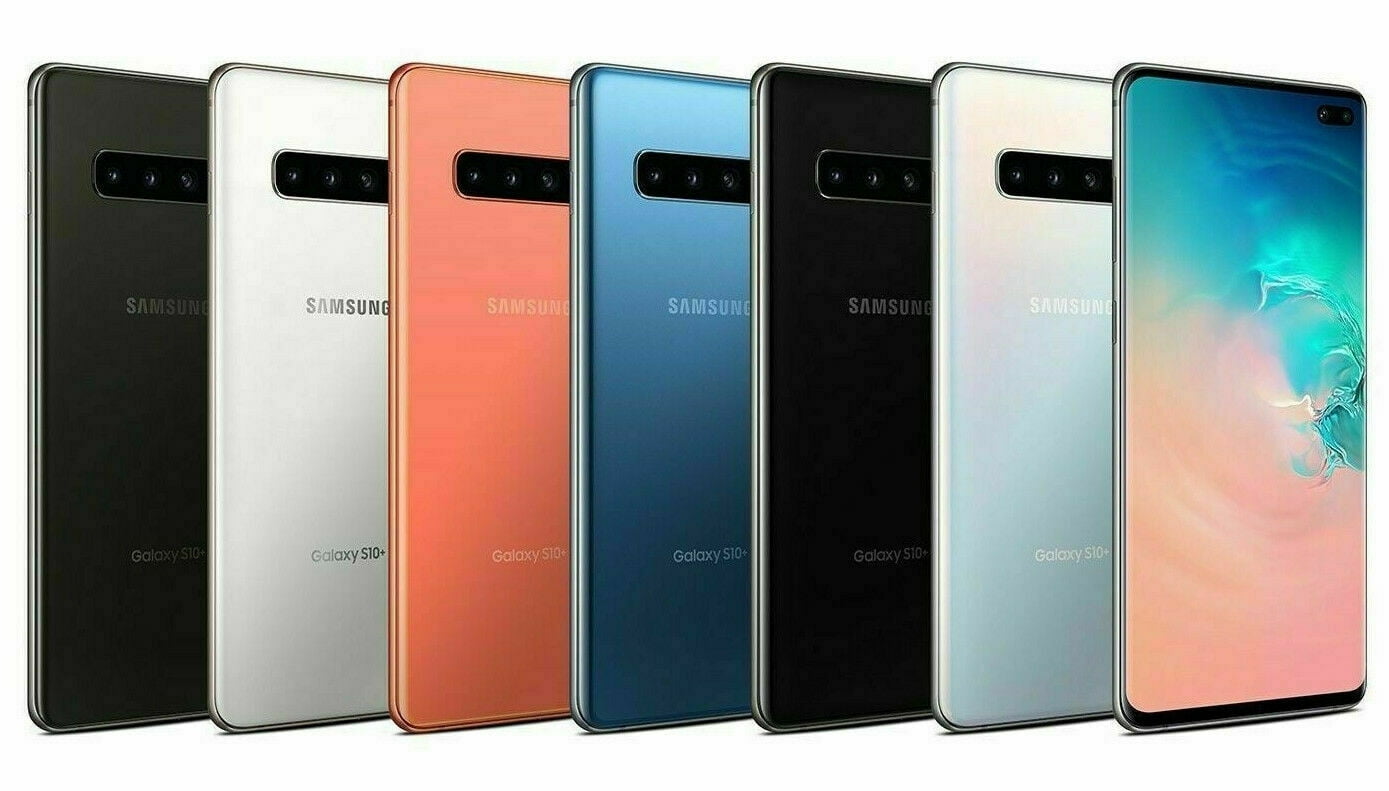 Samsung Galaxy S10+ Plus 128/512GB 1TB (SM-G975U1 Unlocked Cell Phones ...