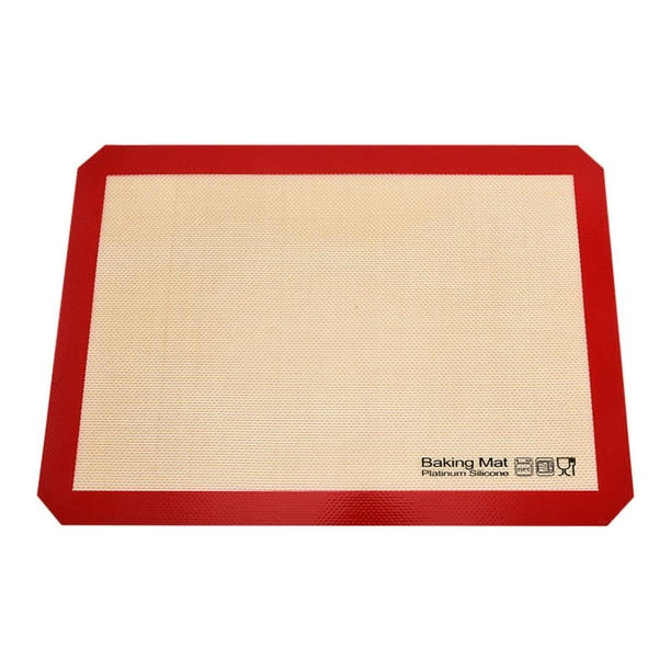 Tapete de silicona para hornear, resistente al calor, para hornear pan y repostería. 42x295cm