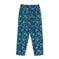thumbnail image 5 of Naloa Daisies Flowers Print Women’s Ultra-Soft Comfy Pajama Lounge Pants with Pockets & Drawstring, 5 of 8