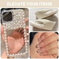 thumbnail image 2 of Worthofbest 10000 Pcs Flat Back Half Pearls with B7000 Glue for Decoration, DIY, Crafts, Shoes and More - Ivory, 2 of 6