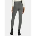 thumbnail image 3 of Time and Tru Women's Skinny Ponte Knit Pants, 29" Inseam, Sizes XS-XXXL, 3 of 5