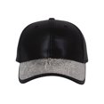 thumbnail image 2 of Top Headwear Shiny Studded Baseball Cap - Black, 2 of 4