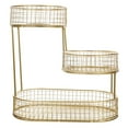 thumbnail image 6 of WHAMVOX Golden Multilayer Metal Fruit Basket for Kitchen Counter with Iron Material and Easy Cleaning 3 Tier Design, 6 of 8