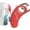 Red, variant on Kitchen Mama Epic One Magnetic Multifunction Opener: Beer, Soda Can, Pull Tab, Jar Opener (Blue)
