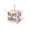 Skeleton, variant on LOWLHOME Halloween Paper Ghost Lanterns, DIY Handmade Scary Skull Pumpkin Ghost Ornaments, Waterproof Foldable Spooky Hanging Lanterns For Halloween Party (Clown)