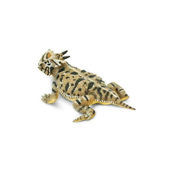 Safari Ltd. Horned Lizard Figurine - Lifelike 5.25" Figure - Educational Toy for Boys, Girls, and Kids Ages 3 