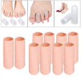 thumbnail image 4 of lionlar 5 Pairs Toe Cushion Thread Toe Caps Toe Separators for Walking Skin Color, 4 of 7