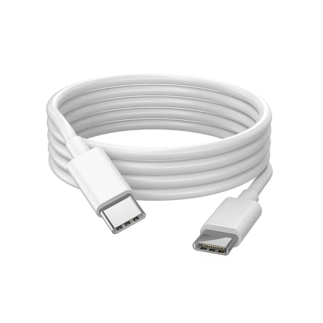 Cable USB tipo C a tipo C de 2 m para carga y transferencia de datos