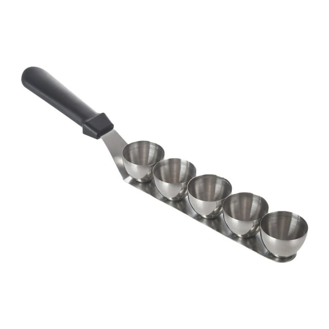 Soporte para líquido de huevos de codorniz para hornear, soporte para masa de muffins, antiadherente, Takoyaki 35 agujeros