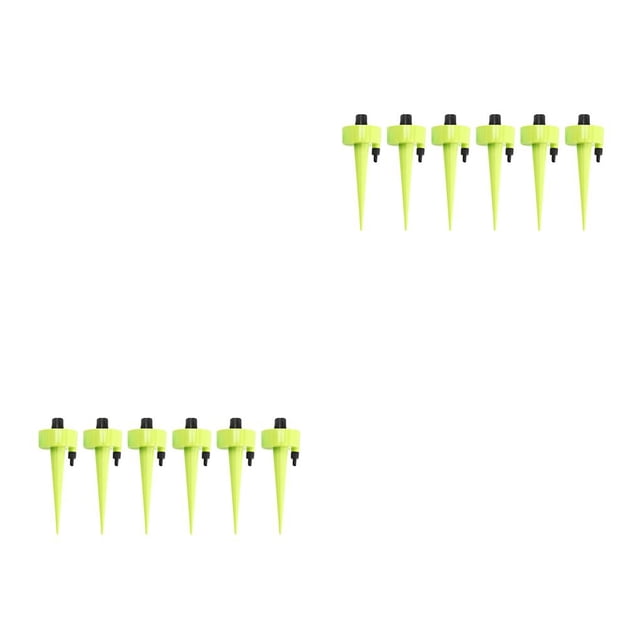 Sistema de riego por goteo automático Inteprter 6 piezas Verde