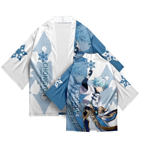 Genshin Impact 3D Printed Logo Cosplay Disfraz para hombres y mujeres, camiseta casual, ropa Harajuku, veranozhangyuxiang zhangyuxiang unisex