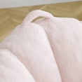 thumbnail image 3 of Jopath Bean Bag Chair with Footstool, Oversized Bean Bag for Adults and Kids, Stuffed Big Accent Sofa, Floor Sofa for Gaming Reading Living Room Bedroom Pink, 3 of 9
