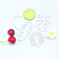 thumbnail image 6 of Cheers.US 8Pcs/Set Tropical Leaf Cutters Hawaiian Flower Cutters Plastic Palm Cookie Cutters Flower Leaves Fondant Cutter Palm Cake Embossing Mold for Biscuit Cake Decoration Summer Beach Party, 6 of 7