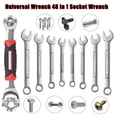 thumbnail image 7 of YYTONG, 360 Degree Rotating Head, Multifunction Socket Wrench, 13.7 oz, 48 Piece, 7 of 7