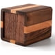 thumbnail image 2 of Portalápices de escritorio de madera Natural, organizador de lápices, soporte para lápices de escritorio, centro de cerezo Simple, lado de nogal, 2 of 5