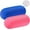 Pink, Blue, variant on Cuoff 2 Pcs Microbead Roll Pillow 11.8 x 6.3 Inch Soft Pillow Bolster Cylindrical Pillow Microbead Pillows for Sleeping Home Travel Neck Head Back Support Rest (Violet, Black)