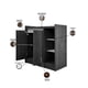 thumbnail image 4 of Mueble Estación de Café Multiusos, Mesa Auxiliar con Amplio Almacenamiento, Diseño Minimalista., 4 of 5