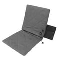 thumbnail image 3 of TKSE Coussin De Siège Chauffant, Coussin De Siège Chauffant électrique, Sièges De Stade Pliables, Coussins Chauffants avec Dossier pour Le Camping, la Pêche, la Chasse(Gris), 3 of 14