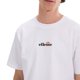 thumbnail image 2 of ellesse Camiseta para hombre Paquete de 2 - OLLIO 2, manga corta, cuello redondo, logotipo, algodón, liso Blanco/Azul oscuro L (Large), 2 of 7