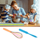 thumbnail image 5 of Juego de mini utensilios de cocina de 2 piezas: utensilios de cocina de silicona con mangos de madera, 5 of 5