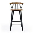 thumbnail image 2 of Butler Specialty Company Merrick Wood And Iron  Spindle Bar Stool - Natural, 2 of 6