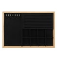 thumbnail image 3 of Harhinhe Jewelry Drawer Insert Multipurpose Triple Use Jewelry Display Tray for Ring Earring Bangle Bracelet Necklace, 3 of 7