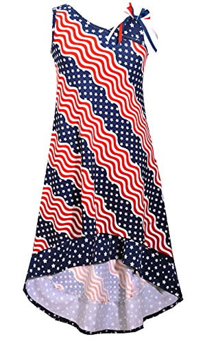 red white and blue dress walmart