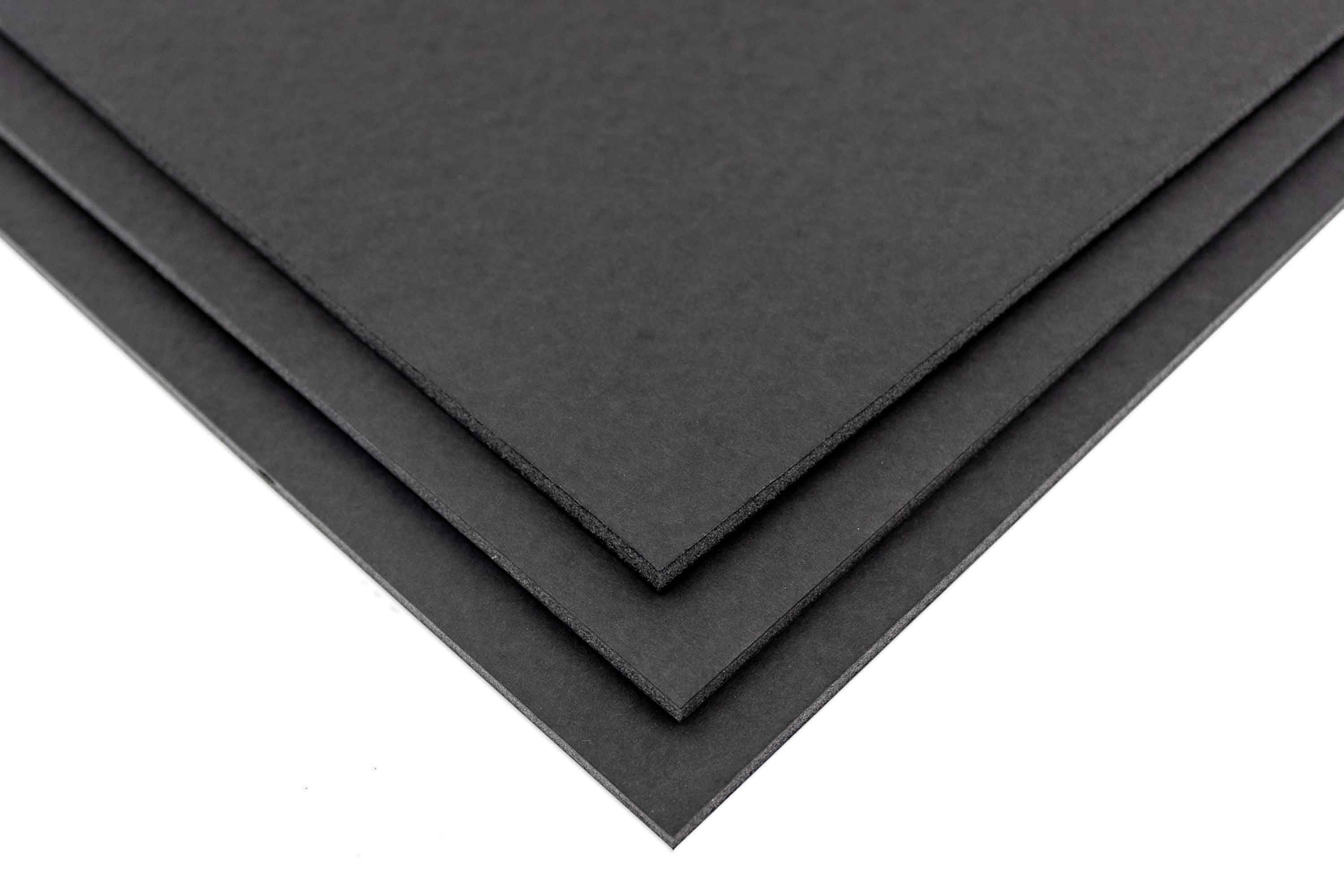 Excelsis Design 15 Pack Foam Board 24x36 Inches, Black Foam  Board 3/16 Inch Thick Black Core Mat