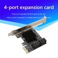 thumbnail image 3 of Cable Adaptador de Tarjeta de Expansión A PCIe PCI Express 3.0 de 4 Puertos para Tarjeta de Imagen HDD, 3 of 5