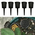 thumbnail image 1 of Fertilizer Basket Box 30 Pieces Plastic Flower Pot Fertilizer Boxes Reusable Fertilizer Cover Box Bonsai Fertilizer Containers5*2cm 30pcs, 1 of 5