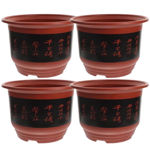 4pcs Orchid Planting Pot Nursery Planter Pot Household Flower Pots Plant Pots