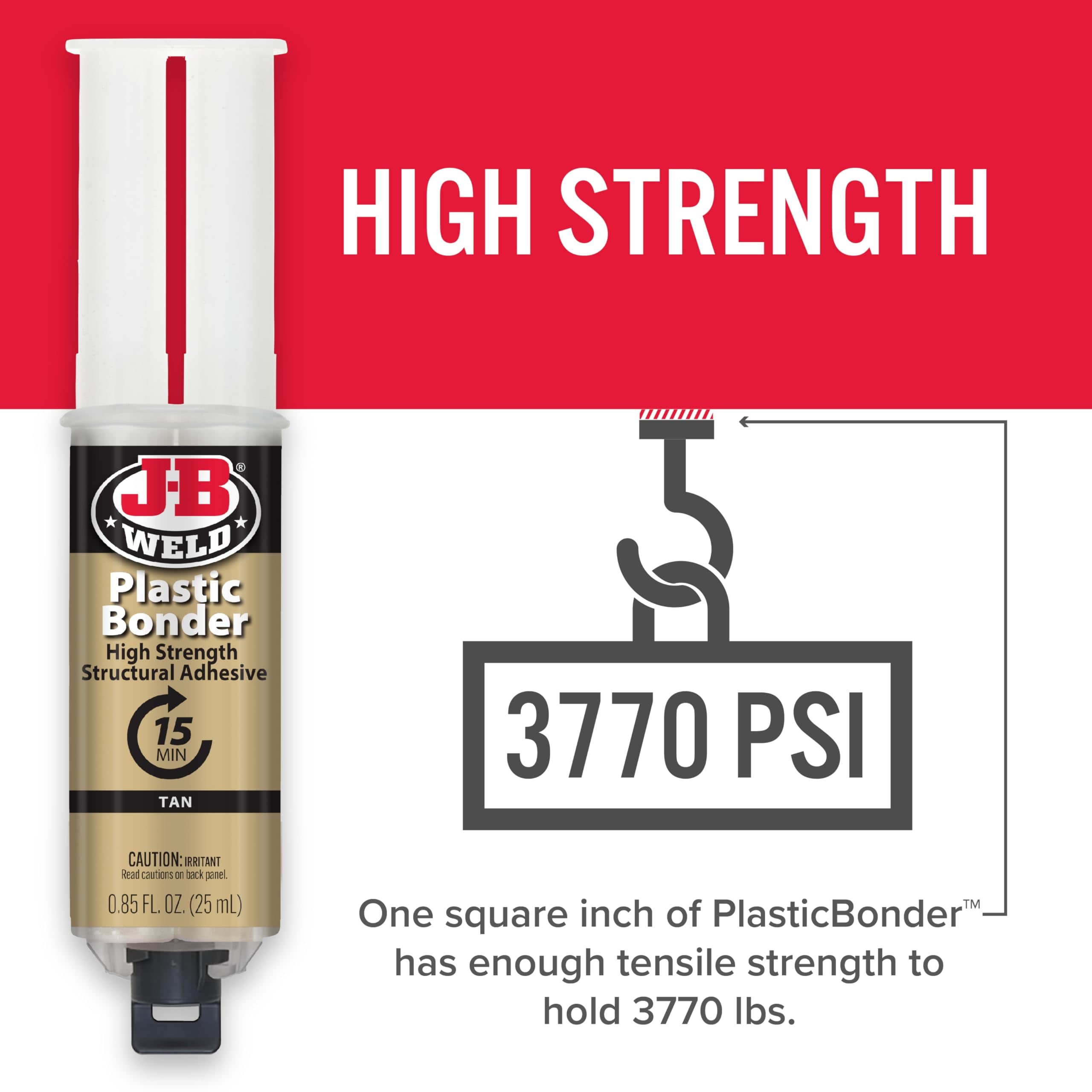 J-B Weld PlasticBonder™ Syringe