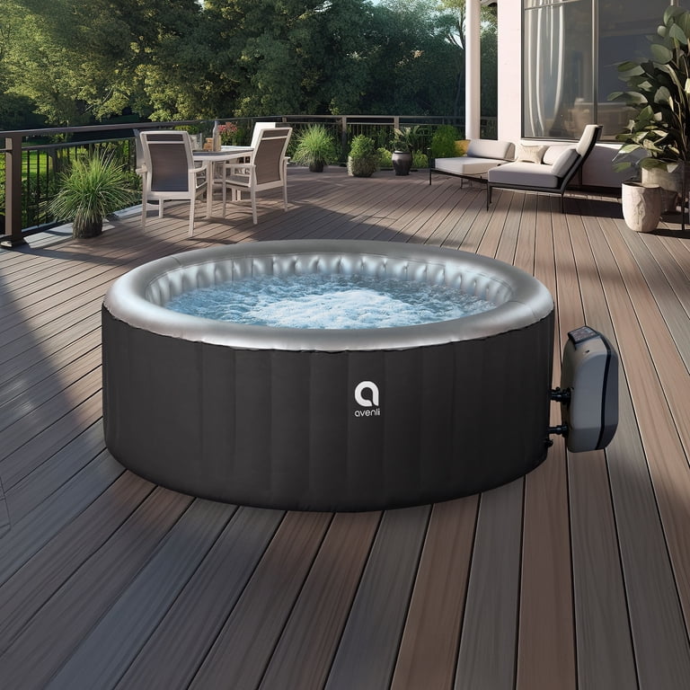 avenli, Hot Tub, 2-3 Person Inflatable with 105 Water Jets