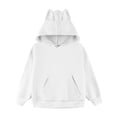 thumbnail image 2 of XXWXYD Trendy Teen Girls Long Sleeve Pullover Hoodie Casual Cute Sweatshirt Tops for Tween Girls 2-14T Cozy Fall Winter 2025 Fashion Outfits Wear, 2 of 8