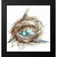 thumbnail image 2 of Harper, Ethan 12x13 Black Modern Framed Museum Art Print Titled - Bird Nest Study II, 2 of 5