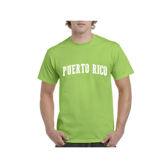 Men's T-Shirt Short Sleeve - Puerto Rico