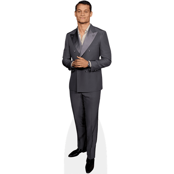 Tyriq Withers (Grey Suit) Life Size Cutout. Standee.