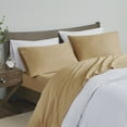 thumbnail image 2 of Madison Park Gold Pima Cotton Sheet Set - 600 Thread Count - Smooth & Luxurious Bedding, 2 of 8