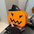 thumbnail image 4 of CAIXIA Womens Crossbody Purse Womens 3D Pumpkin Novelty Halloween Crossbody Messenger Bag, Adjustable Strap Fashionable Holiday Shoulder Purse, 4 of 8