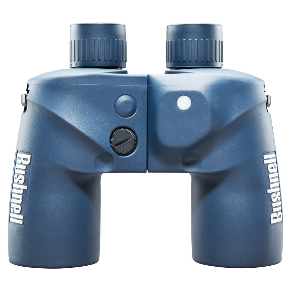 Bushnell Marine 7 x 50 Waterproof/Fogproof Binoculars w/Illuminated Compass H20 Porro Prism Water Resistant Binoculars, 7x50 Magnification | Bushnell