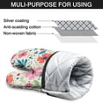 thumbnail image 7 of Cute Oven Mitts,Pioneer Flower Floral Print Pattern Oven Mitt 2-Pack Set,Kitchen Gloves for Oven,Heat Resistant Oven Mitts 7.7"x12", 7 of 7