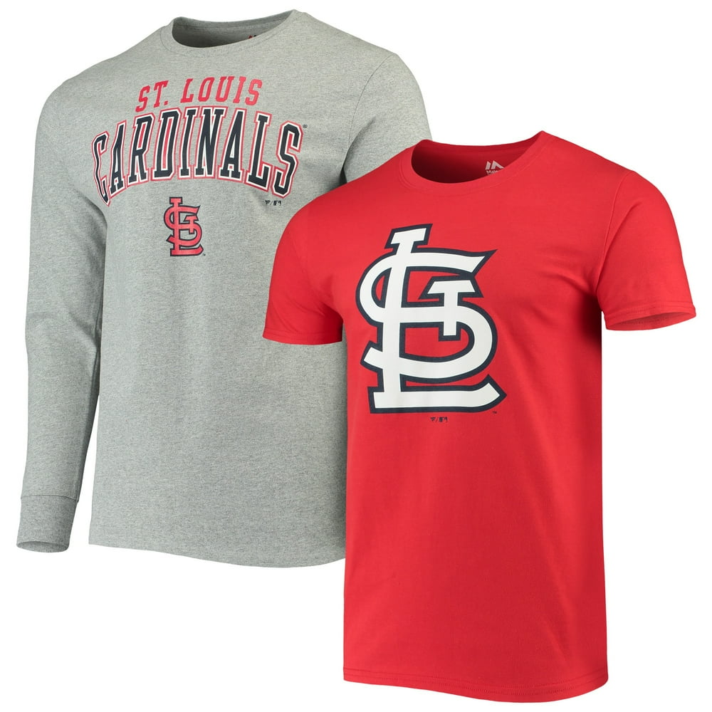 St. Louis Cardinals Fanatics Branded Team Logo TShirt Combo Set Red