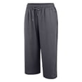 thumbnail image 5 of Linen Capri Pants For Women Plus Size Wide Leg Capris Cotton Trousers Drawstring Waist Capri Pants Summer Capris For Women Lightweight Linen Capri Pants Women Cotton Cropped Pants, 5 of 5