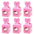 thumbnail image 3 of Plato de decoración para fiesta de cumpleaños de Hello Kitty rosa, vajilla desechable, fondo, globo, baby shower, juguete para niñas, regalo, suministros para fiesta, 3 of 5