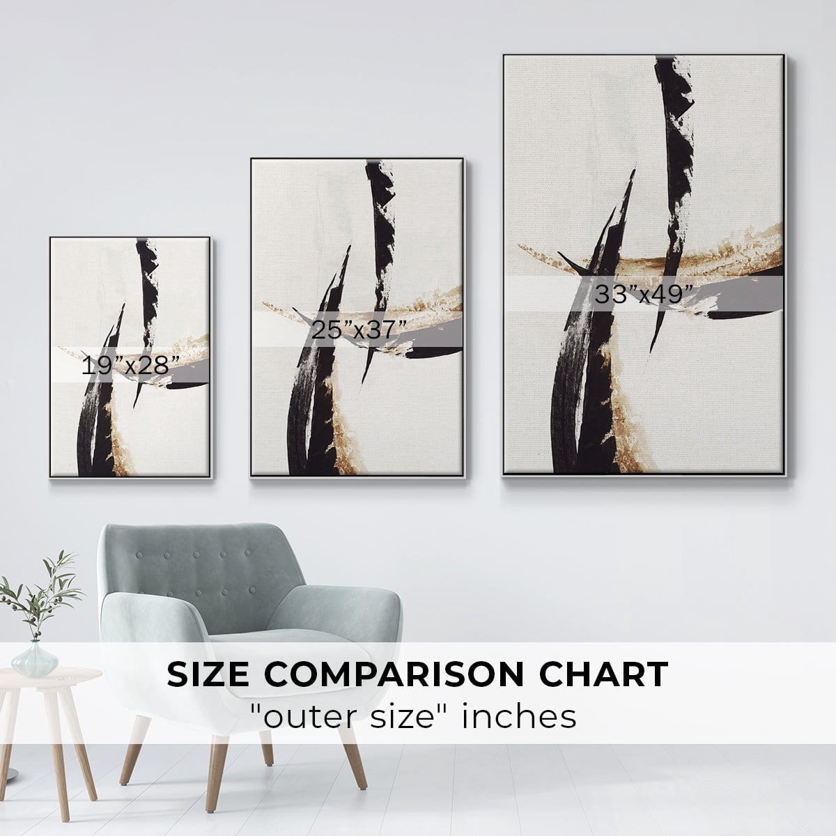 High Style II Framed Premium Gallery Wrapped Canvas - Ready to Hang