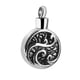 thumbnail image 5 of Colgante de cremación de plata con forma de corazón, collar porta cenizas, 5 of 6
