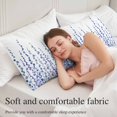 thumbnail image 5 of Purple Blue Polka Dots Body Pillow Covers 20"x54", Watercolor Abstract Art Soft Brushed Microfiber Breathable Throw Pillow Covers, Pillowcase with Zipper for Couch Sofa Bedroom Living Room, 5 of 9